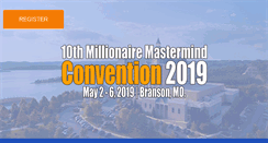 Desktop Screenshot of millionairemastermindconvention.com